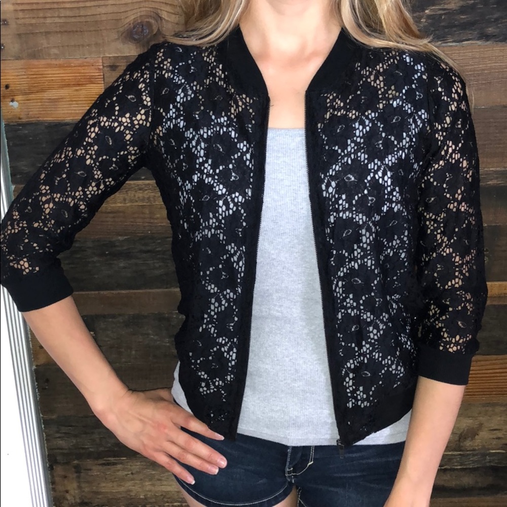 Black Lace Jacket